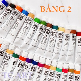 B2- Màu Nước Lẻ SHINHAN PROFESSIONAL Tuýp 7.5ml (Bảng màu 2)
