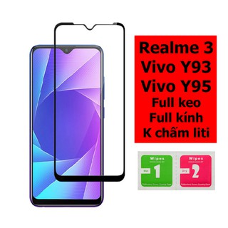 Kính cường lực full màn hình Realme 3 Vivo Y95 Vivo Y93