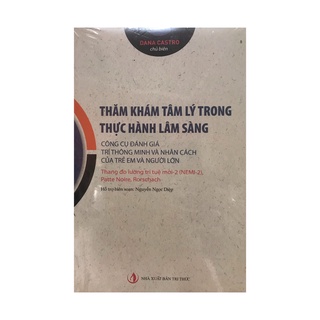 Sách Thăm khám tâm lý trong thực hành lâm sàng + Bài tập ( NXB Tri thức )