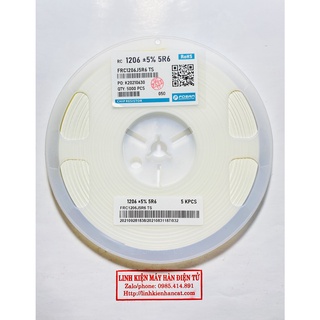100 Con Điện Trở Dán 5.6R Kiểu 1206 SMD
