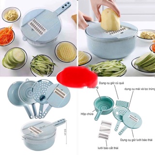 Bộ nạo củ quả lúa mạch đa năng