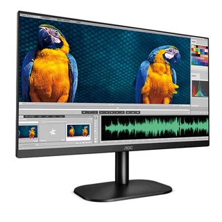 Màn hình LCD 24” AOC 24B2XHM Chính hãng (VA – VGA, HDMI, 1920x1080, 75Hz, Full viền)