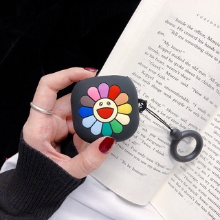 Ốp Case Silicon Bảo Vệ cho tai nghe Galaxy Buds Pro/Buds live/Buds 2 Hoa Hướng Dương