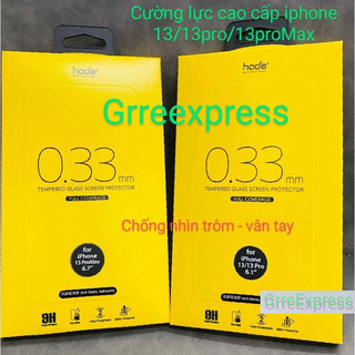 Cường lực cao cấp ip hoda chống nhìn trôm, vân tay cho ip 13 13 pro 13 pro max