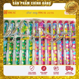 Bút máy Hồng Hà 2270 Chính hãng tặng thêm ngòi bút 2 màu và ticke hình thú dễ thương Npp Phùng Trúc Mai