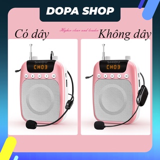 Mic trợ giảng không dây Goden House chuyên nghiệp, mic và loa trợ giảng tiện lợi cho giáo viên,hướng dẫn viên