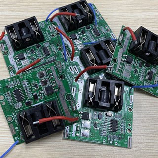 Mạch sạc xả và bảo vệ pin 5 cell - 2 khe chân tiếp xúc (Loại pin cho máy khoan, bắt vít Trung Quốc) - Mua nhiều giảm giá