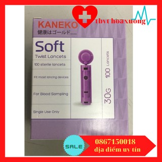 [GIÁ RẺ]Kim Chích Máu Thử Đường Huyết KANEKO Soft 100kim