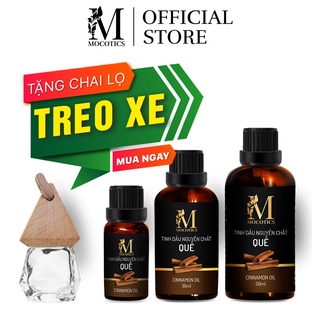 Tinh Dầu Vỏ Quế Mocotics - Cinnamon Essential Oil | 100% Thiên Nhiên Nguyên Chất | Xông Thơm Phòng | Có QUATEST 3