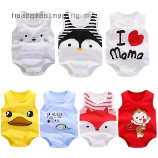 Bộ Áo Liền Quần Thời Trang Mùa Hè Cho Bé Trai / Gái