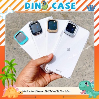 Ốp lưng iphone TOTU IPhone 11promax/ 11pro / 11 nổi viền bảo vệ camera cực tốt ( Hàng chính hãng full box )