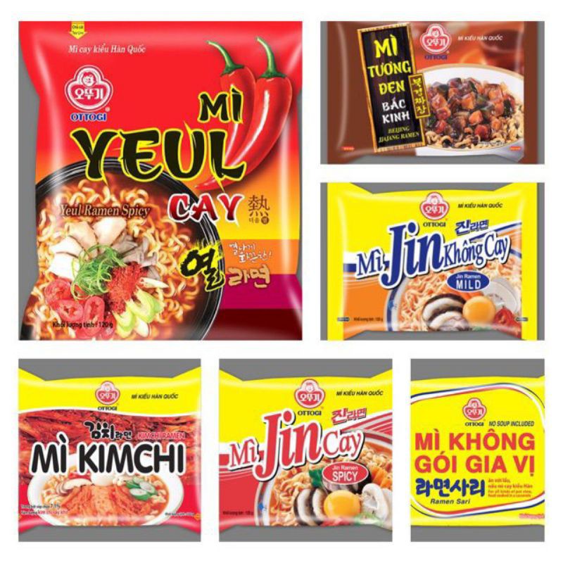 Mì Otoki các loạ