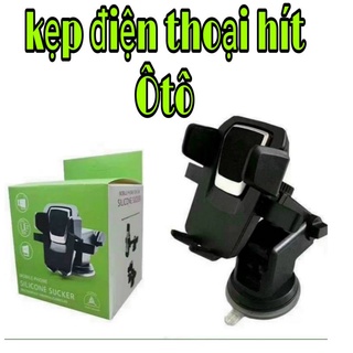 kẹp điện thoại hít trên ô tô longneck