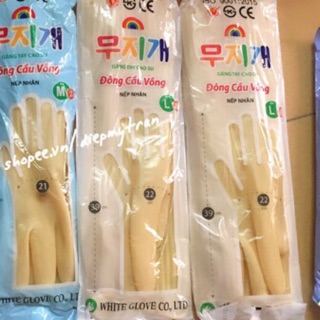 Sỉ 20 cặp bao tay Cầu vồng Loại 1 đủ size