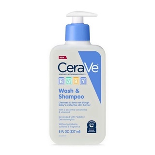 Sữa Tắm Gội Cho Bé CeraVe Baby Wash and Shampoo (237ml)