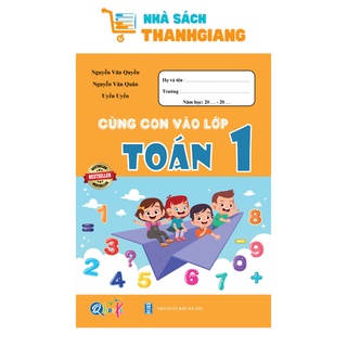 Sách - Cùng con vào lớp 1 toán (1 cuốn)