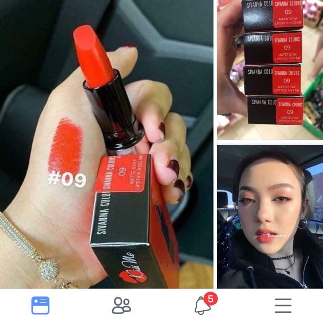 Son sivanna đỏ cam