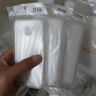 Bộ 3 chiếc ốp lưng cho samsung j330/j3 pro 2017 silicon trong suốt siêu mỏng(loại tốt)