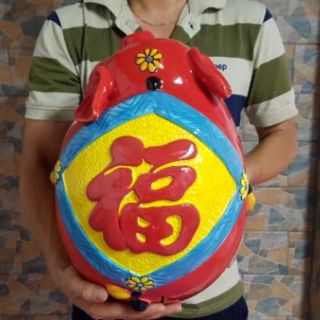 Lợn chữ phúc khổng lồ quà tặng đám cưới đẹp lạ độc quyền