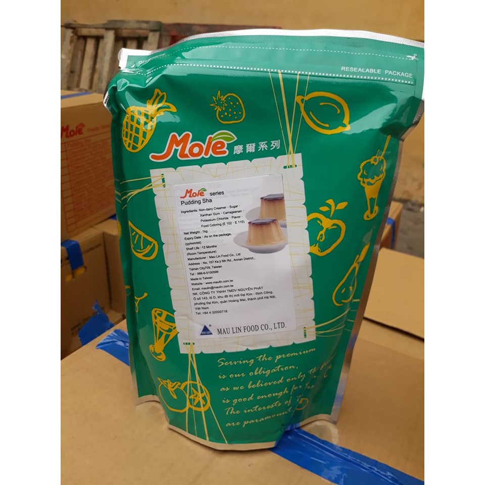 Pudding trứng Mole 1kg
