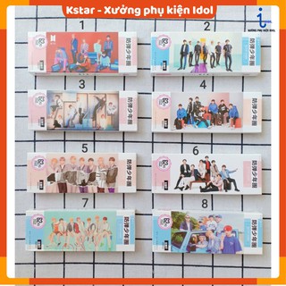 Book mark ảnh in hình Bangtan