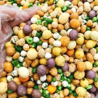 500gr Đậu phộng da cá mix vị thơm ngon