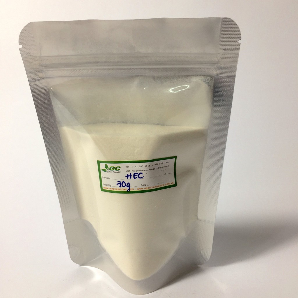 HYDROXYETHYLCELLULOSE - HEC - CHẤT LÀM ĐẶC 100G