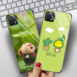 Ốp Lưng OPPO A16K mặt kính gương bóng