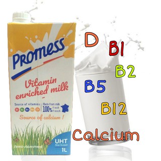 PHÚ NHUẬN Hộp 1L Sữa Tươi PROMESS VITAMIN Nhập Khẩu Pháp