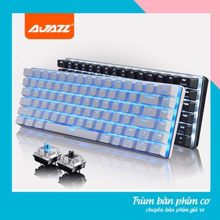 Bàn phím cơ chơi game 82 phím AJAZZ AK33 led đơn , phù hợp cho Pc và Laptop