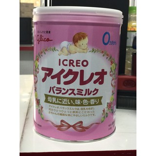 Sữa GLICO ICREO SỐ 0 800g Nhật Bản