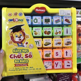 BẢNG HỌC CHỮ SỐ ĐA NĂNG ANTONA