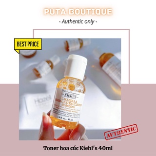 Toner hoa cúc Kiehl s Calendula Herbal Extract Toner Alcohol-free 40ml