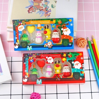 Hộp quà 6 tẩy hình noel