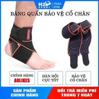 Quấn cổ chân tập gym ❤️FREE SHIP❤️ Băng cổ chân, Quấn bảo vệ cổ chân Aolikes