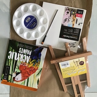 Set Vẽ tranh Canvas cho người mới tập