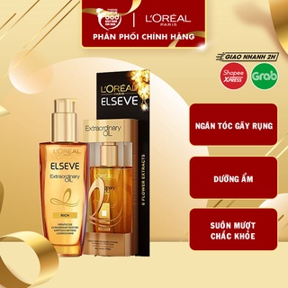 Dầu Dưỡng Tóc Từ Tinh Dầu Hoa L'Oreal Elseve Extraordinary Oil 100ml
