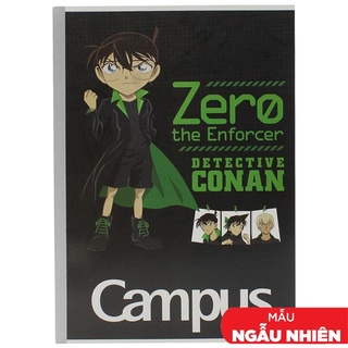 Vở Conan B5 Kẻ Ngang Có Chấm 120 Trang ĐL 70g/m2 - Campus NB-BCZE120 (Mẫu Màu Giao Ngẫu Nhiên)