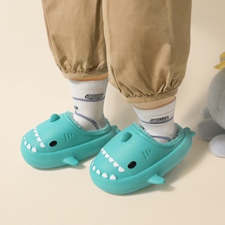 Dép bông Baby Shark cho bé chống thấm nước xinh xắn, đáng yêu cho bé trai bé gái từ 1.5 đến 5 tuổi BẾ BẾ