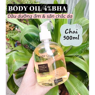 BODY OIL 4% BHA (Đủ size) - dưỡng ẩm và săn chắc da