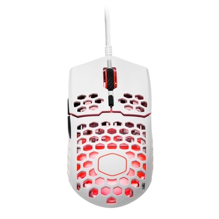 Chuột Gaming Có Dây CoolerMaster MM711 RGB White Glossy - Hàng Chính Hãng