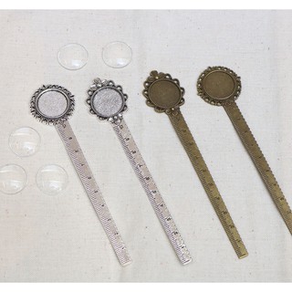 Bookmark kim loại mặt thủy tinh