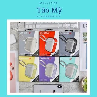 Case AirPods 1/2 DEFENSE CLEAR - chính hãng X-Doria Cực Chất