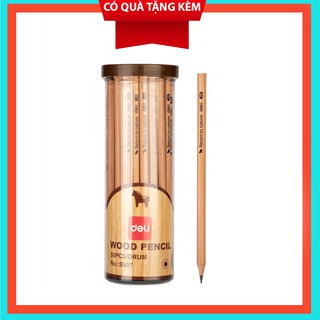 Bút chì lục giác/tam giác Deli - loại HB/2B - 30 chiếc/hộp - S941 / S943