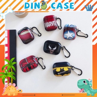 Vỏ bao airpod - Case airpod 1/ 2 AirPods Pro IMD Batman - Venom- Marvel -Captain - Người Nhện - Supermen ( tặng kèm móc)