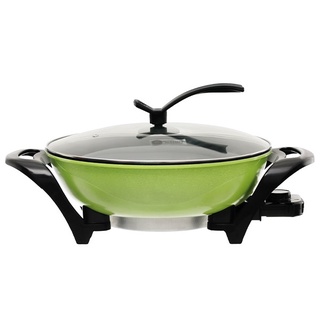 Nồi Lẩu Điện 1200W, dung tích 5L - Màu xanh cốm, làm nóng nhanh