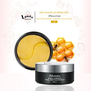 [Đại Lý JM Solution] Mặt Nạ Mắt JM Solution Giảm Thâm Bọng Mắt và Nếp Nhăn Sữa Ong Chúa JM Solution Honey 60 Miếng/Hộp