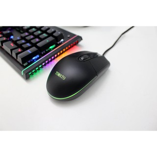 Chuột máy tính chuyên game TOMATO G201 đèn led 7 màu VDH STORE