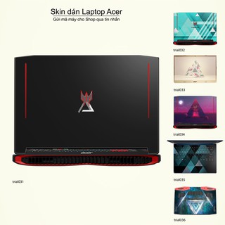 Skin dán Laptop Acer in hình Đa giác _nhiều mẫu 6 (inbox mã máy cho Shop)