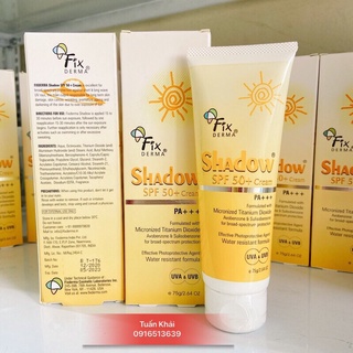 Kem Chống Nắng Da Mặt Và Toàn Thân Fixderma Shadow SPF 50+ (75g)